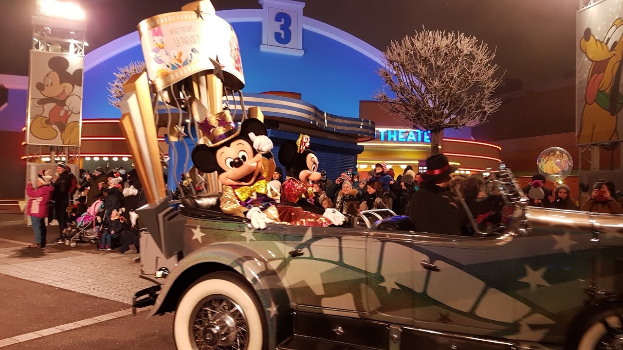 La parade du Nouvel An aux Walt Disney Studios Park