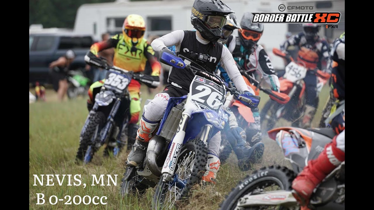 This Track was no Joke -  Nevis, MN Hare Scramble 6.25.23 - B 0-200cc Class