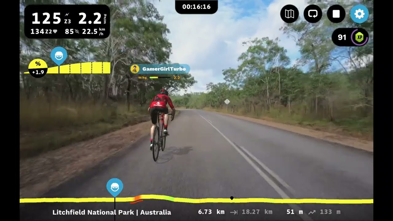 Litchfield National Park, Australia | Virtual Cycling