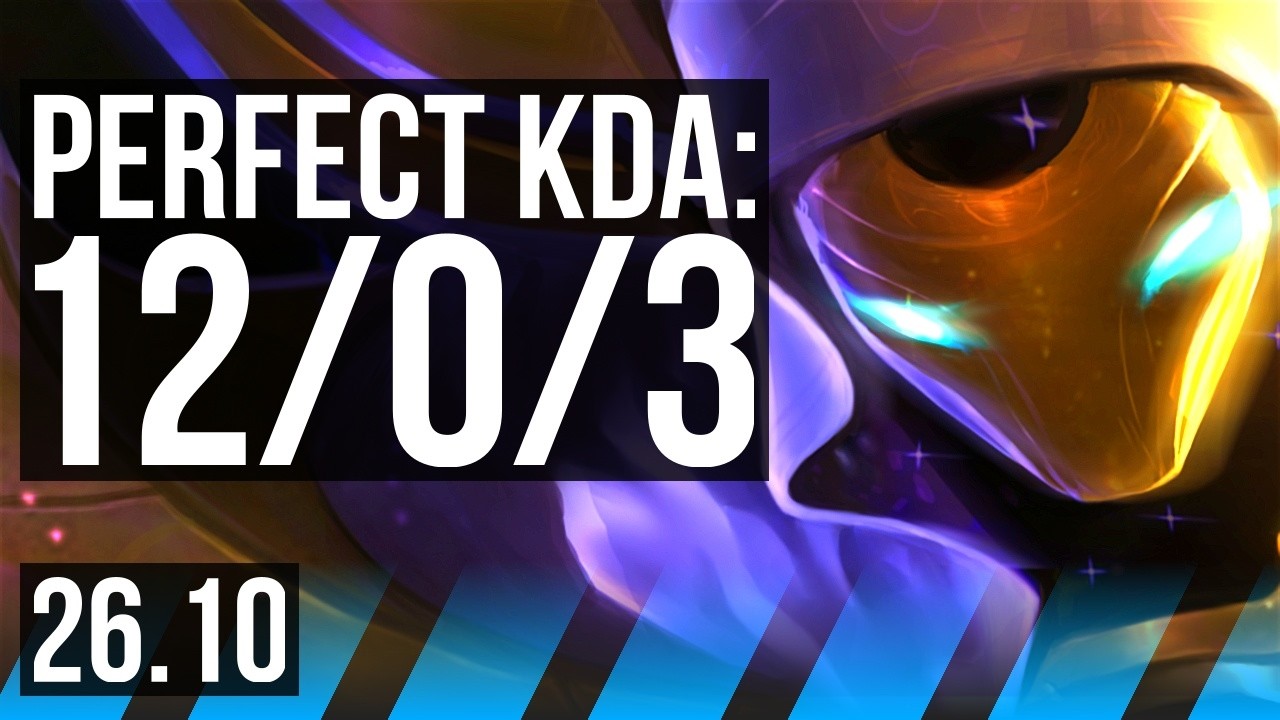 KASSADIN vs VIKTOR (MID) | Deathfire Touch, Perfect KDA: 12/0/3 | KR Challenger | 26.10
