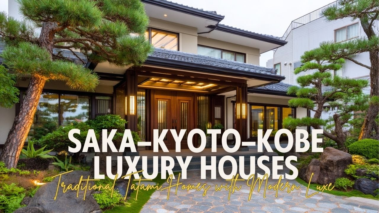 Osaka Luxury Houses Traditional Japanese Tatami Homes with Modern Luxe