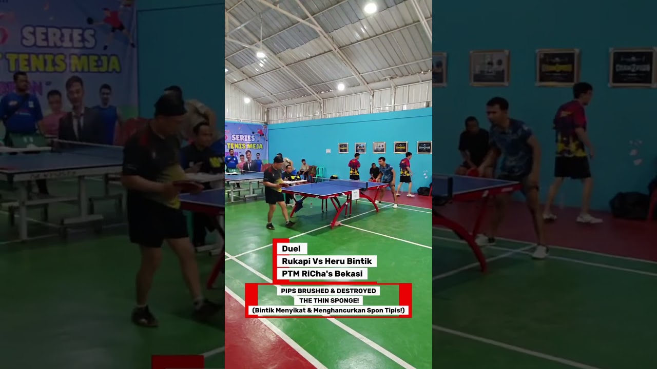 Pips Brushed Every Ball Thin Sponge Got Destroyed!#youtubeshorts #shorts #shortvideo #viralshorts