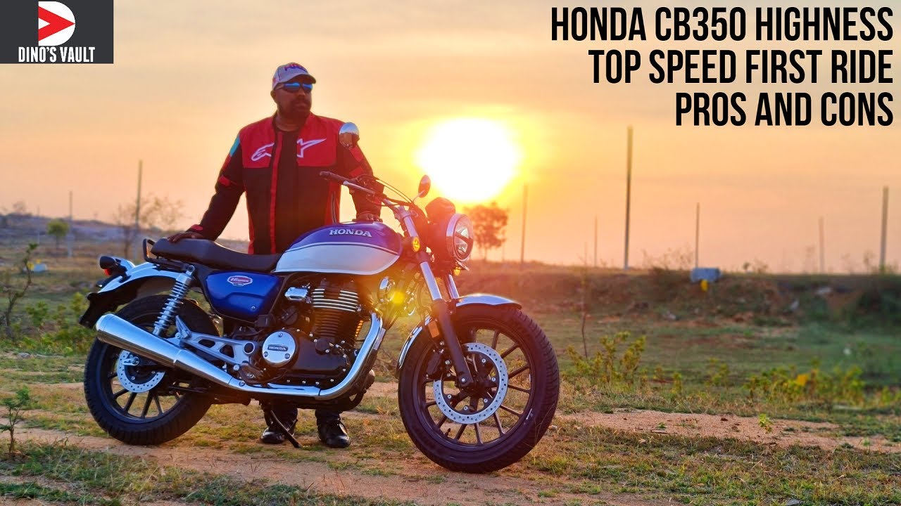 Honda CB350 Highness Top Speed First Ride Review Pros Cons Most Detailed Is it Worth Buying