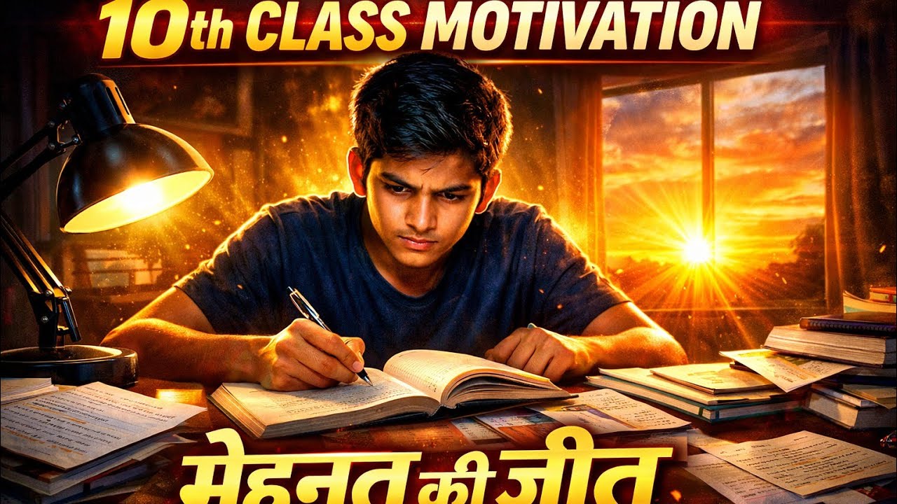 10th Class Motivation Song 🔥 | मेहनत की जीत | Study Motivation Song for Students | Exam Motivation