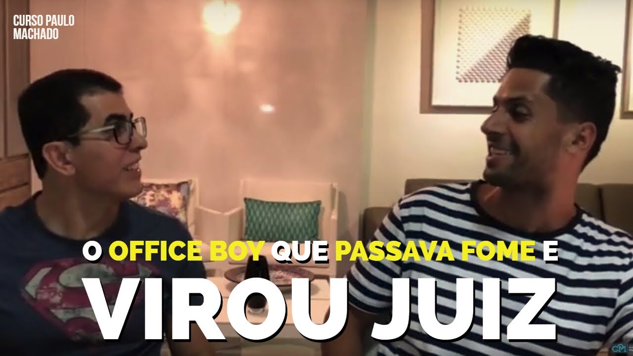 ELE FOI APROVADO! O OFFICE BOY QUE PASSAVA FOME e VIROU JUIZ DE DIREITO! HAROLDO DUTRA DIAS
