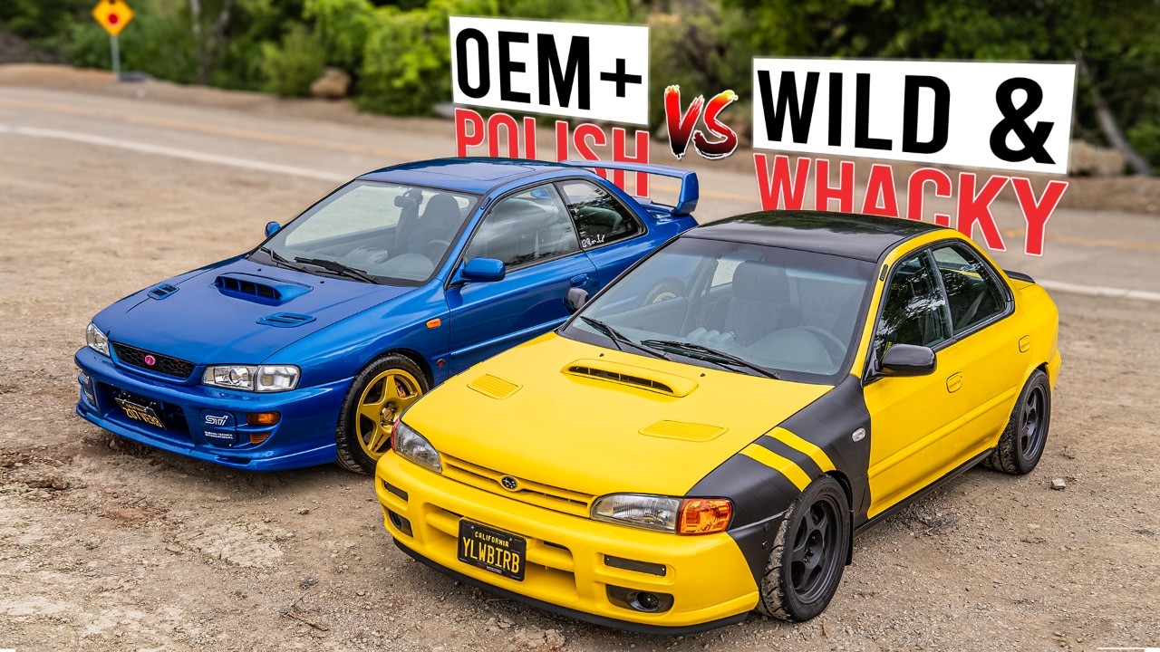 Which Subaru Recipe is Best? | Impreza 2.5RS AWD vs Impreza Sedan FWD
