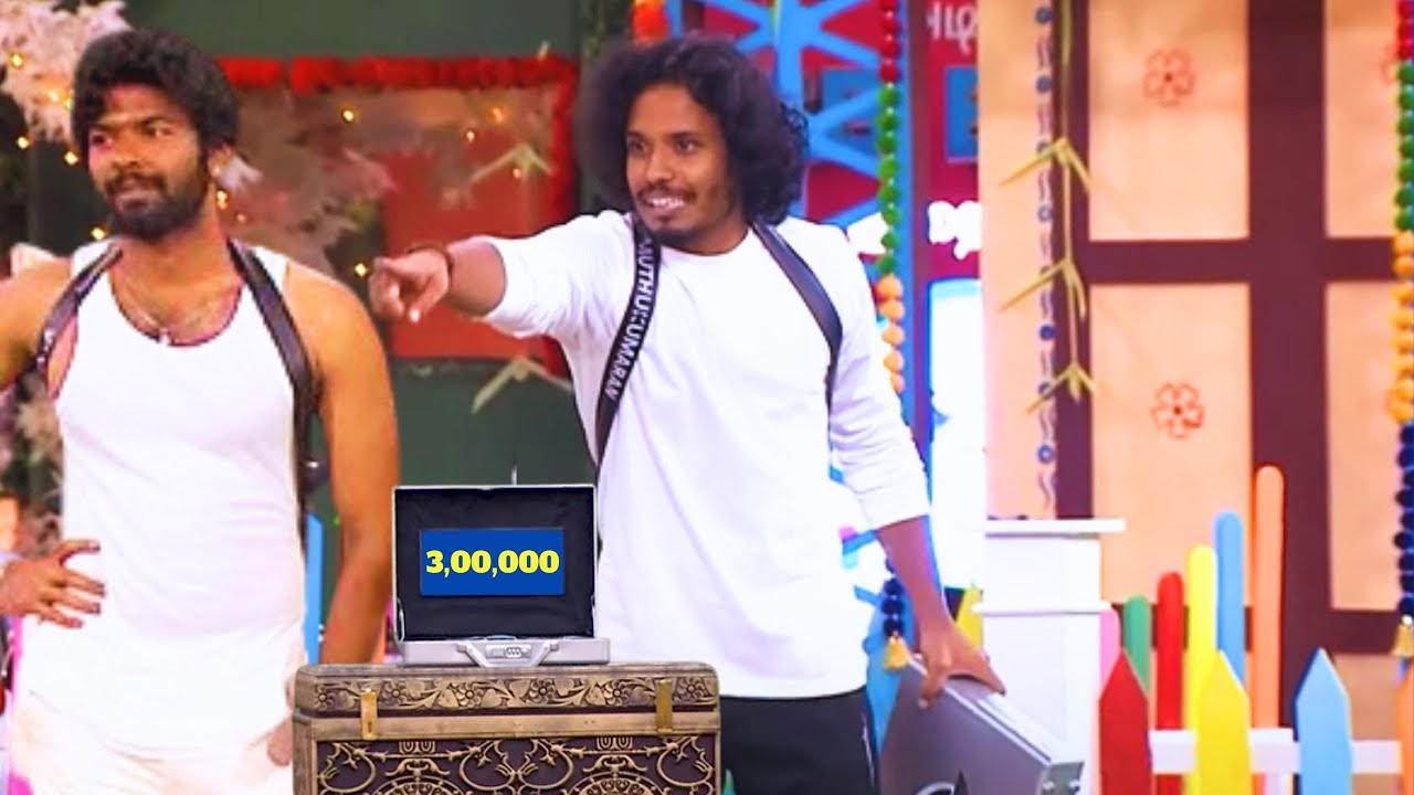 VJ Vishal 💥 Wins 3 Lakhs Money Box 🔥😡 | BiggBoss Tamil Update | 