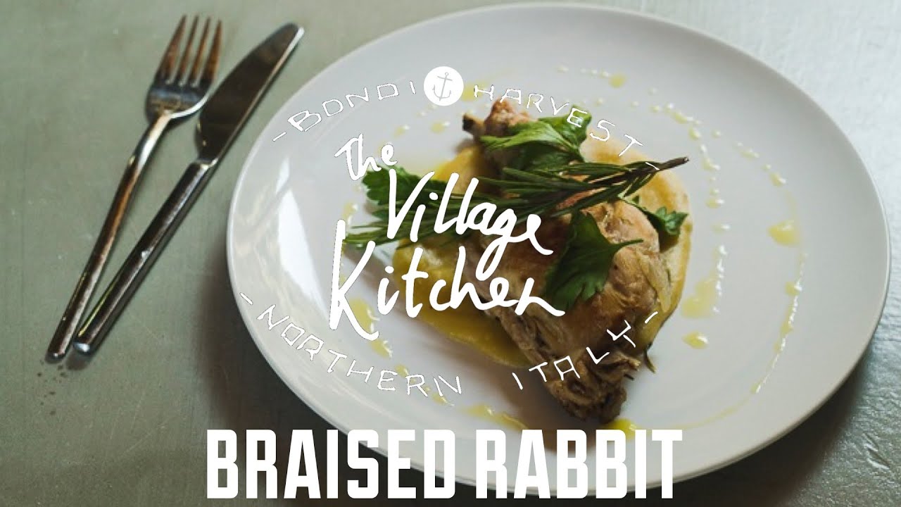 BRAISED RABBIT | The Village Kitchen | Northern Italy