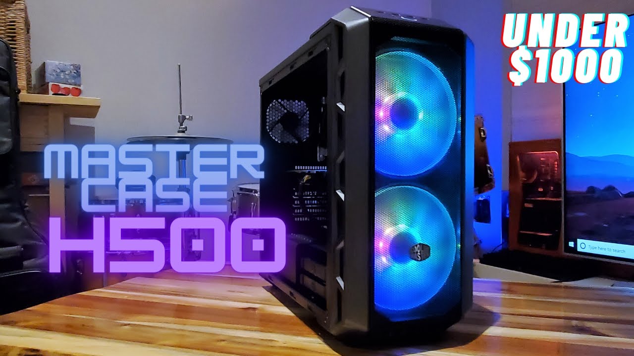 Cooler Master MasterCase H500 - AMD Ryzen 5 3600, RX 580