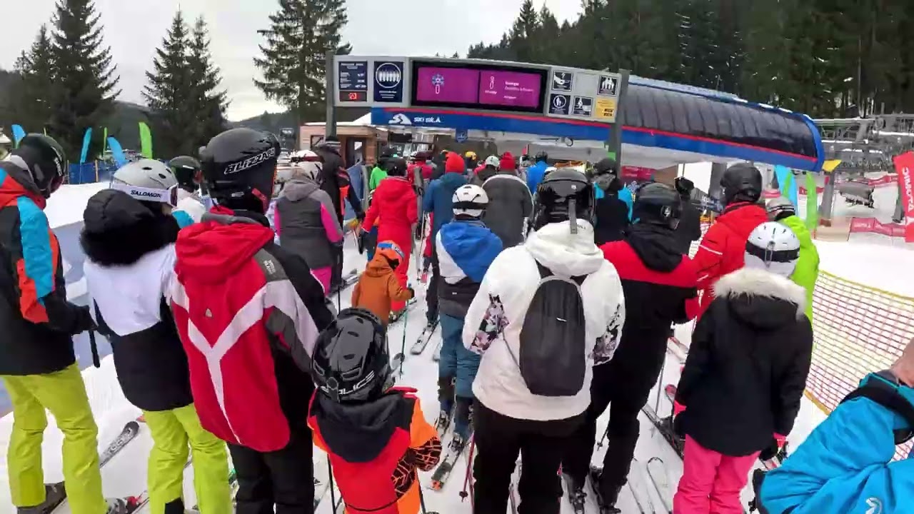 SKI areál Bílá 24.01.2025