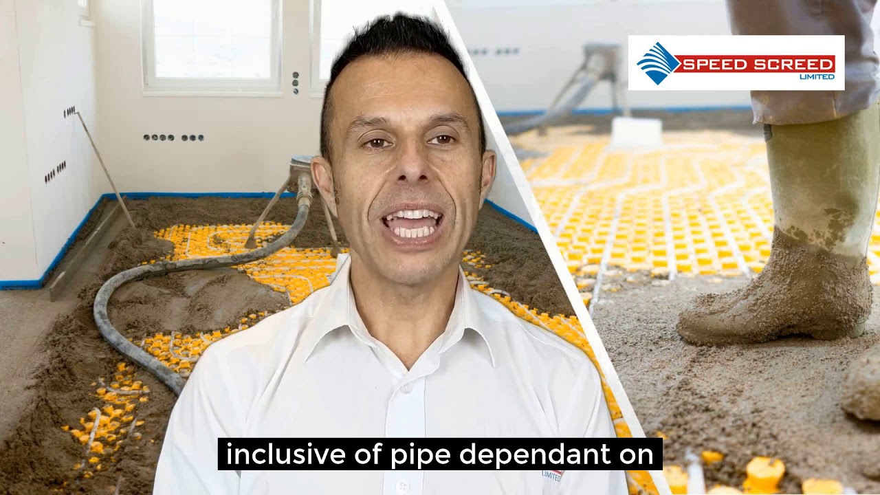Minimum Screed Depth For Underfloor Heating. How thin can you lay screed over underfloor heating -