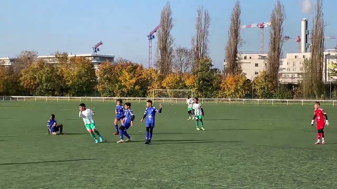 Csl Aulnay u12 Vs Entente Sanois u12(4-1)-critérium régional 6 ème journée-16.11.2024