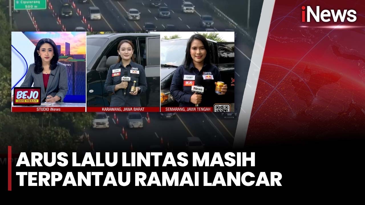 Puncak Mudik di Karawang & Semarang, Arus Lalin Meningkat | iNews Sore 18/3