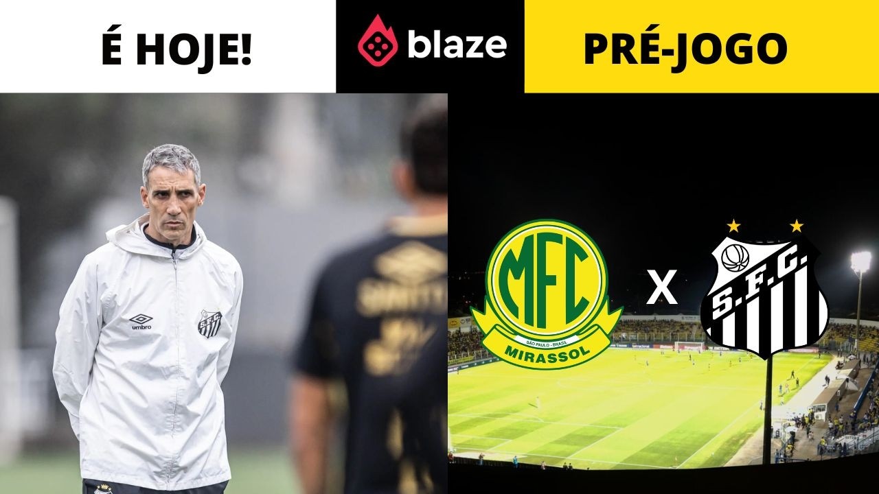 O QUE ESPERAR DA PARTIDA DE HOJE?! | PRÉ -JOGO MIRASSOL X SANTOS ESCALAÇÕES, DESFALQUES E ARBITRAGEM