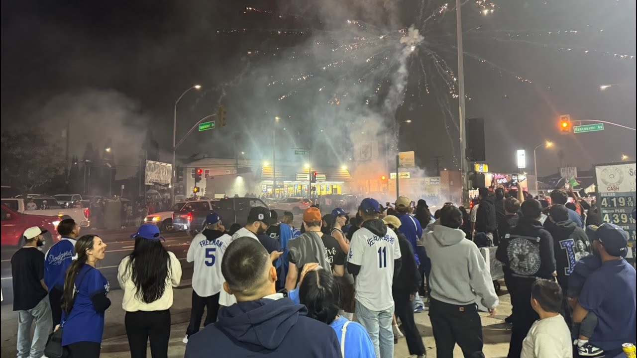 DODGERS WIN THE WORLD SERIES 2025 Pt. 4 • EAST LOS ANGELES 