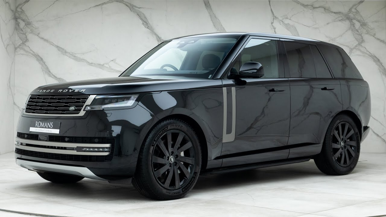 2023 Range Rover D300 SE - Santorini Black - Walkaround & Interior & Revs | Romans International