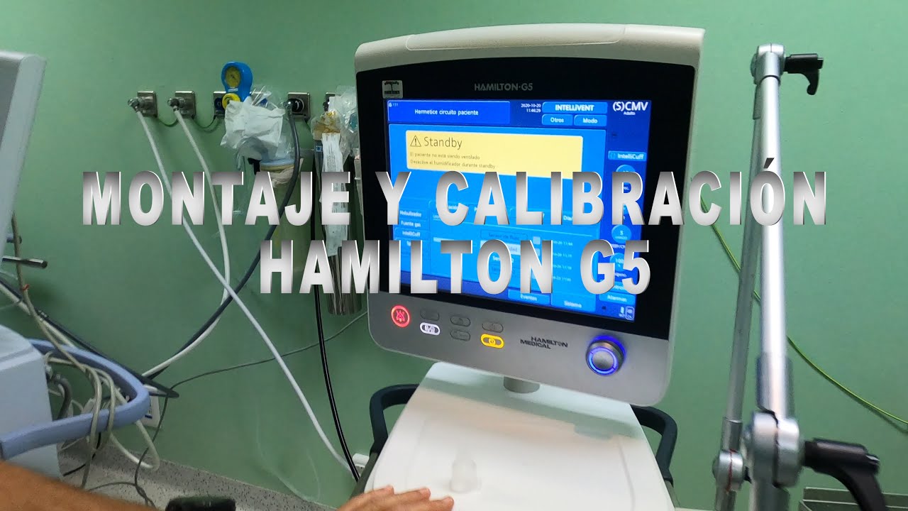 Montaje y calibración Hamilton G5