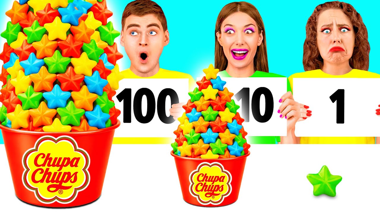 100 Слоев Еды Челлендж | Безумная Кулинарная Битва от MeMeMe Challenge