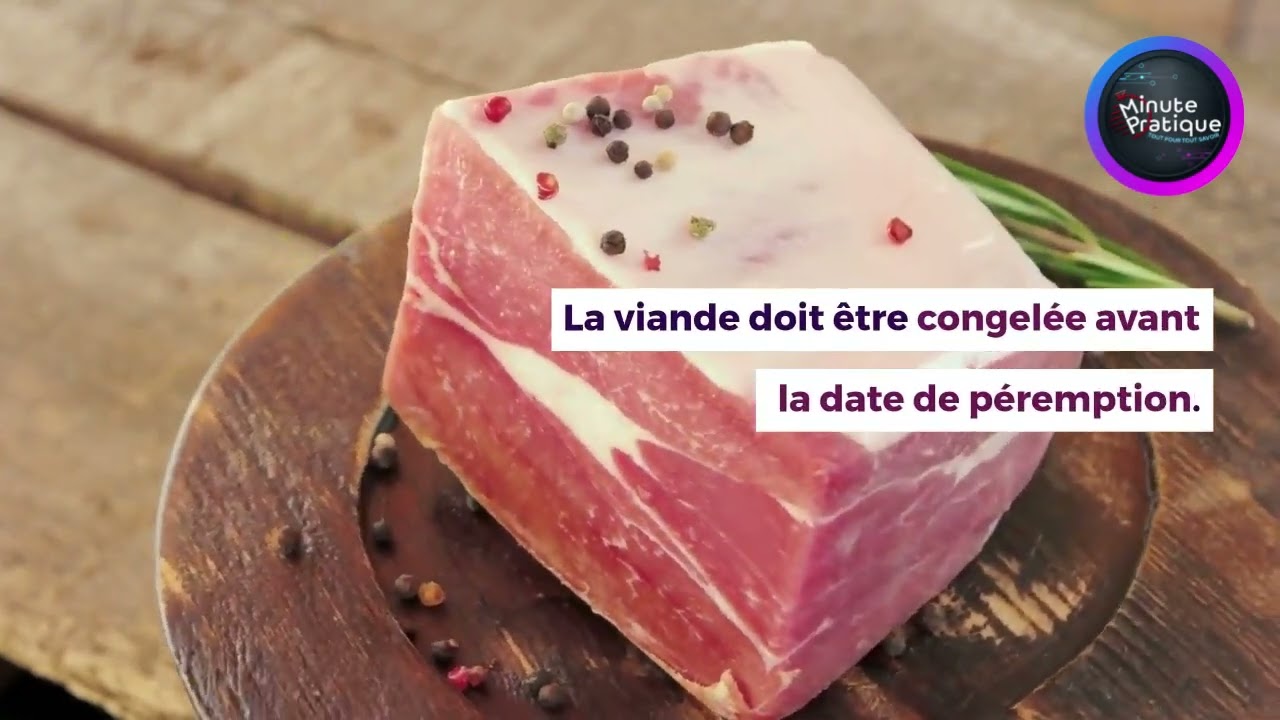 Viande congel&eacute;e  combien de temps peut on vraiment la garder sans danger
