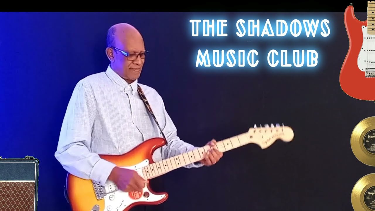 SLEEPWALK - Hank Marvin's Coolest style - Cover  by Alain Douce #sleepwalktheshadows #hankmarvin