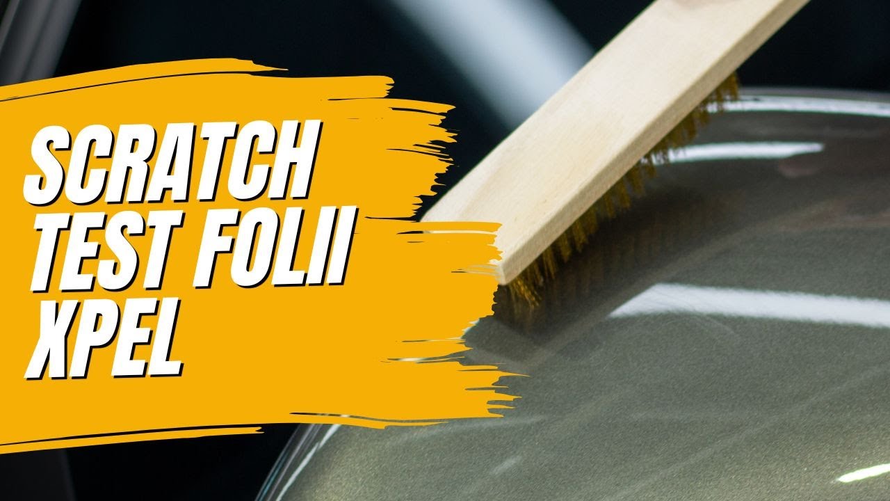 Folia XPEL - Test samoregeneracji folii PPF
