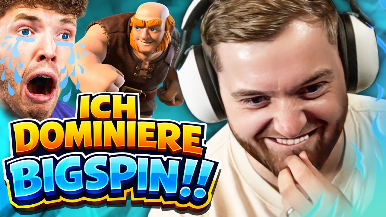 😂🤣 Ich RASIERE ALLES in der 4 Karten CHALLENGE!!!🔥Clash Royale vs. Bigspin