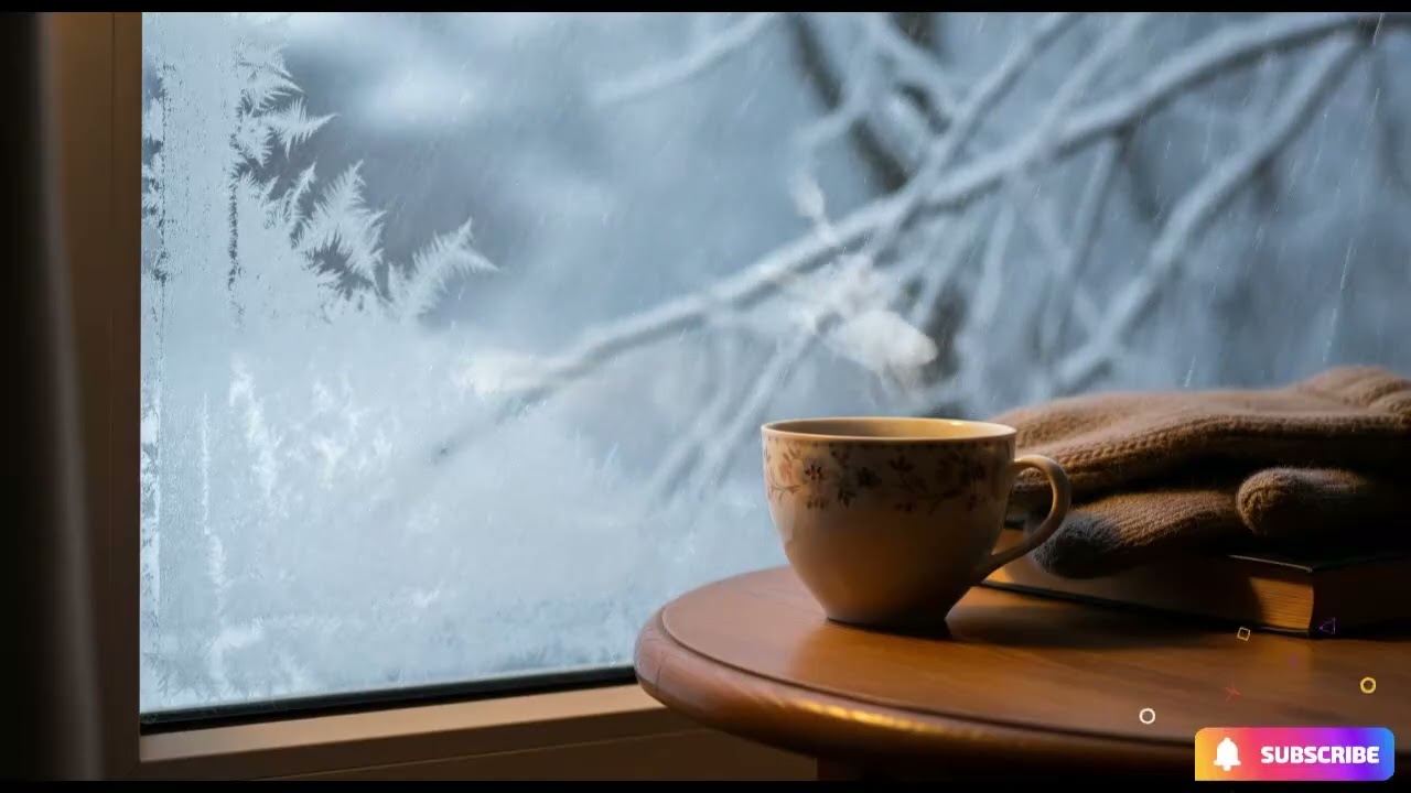 Elegant Jazz Cafe ☕ Winter Coffee Jazz Piano Music & Happy Bossa Nova Instrumental for Star the day