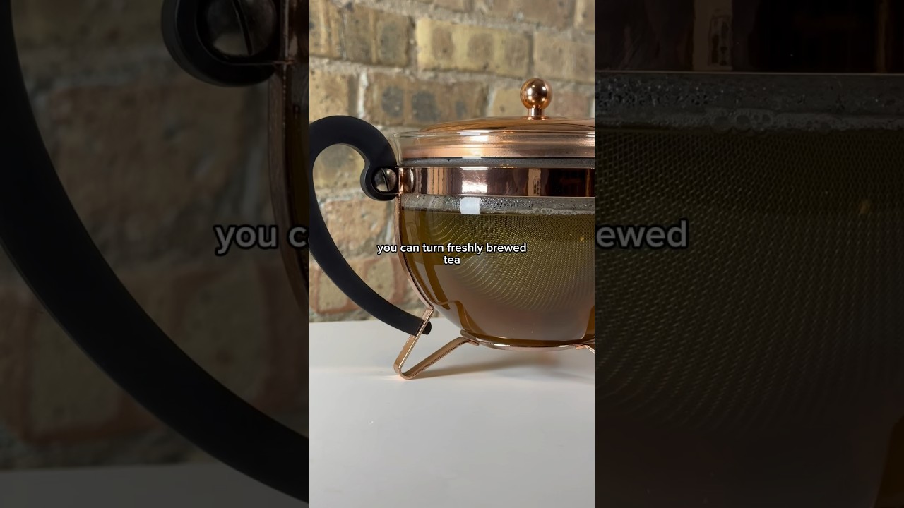 TURNING TEA INTO ALCOHOL