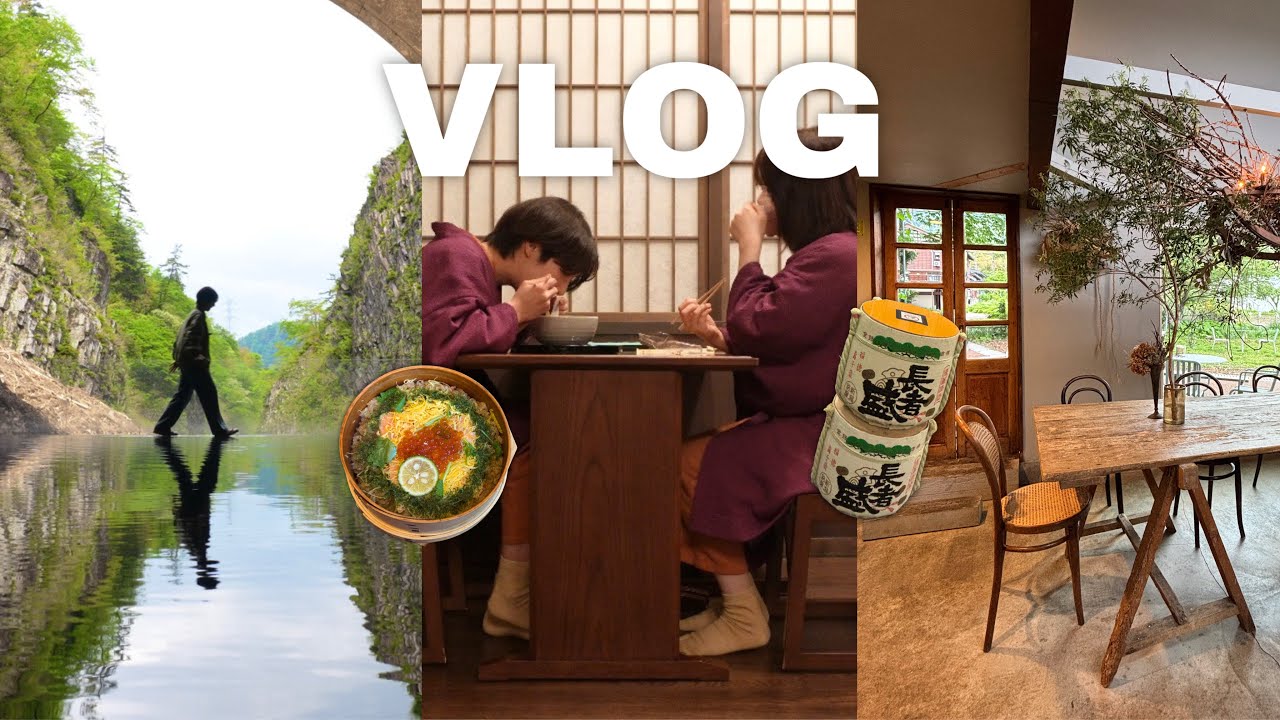 ENG）１泊２日の新潟観光🌾｜絶品グルメと自然に癒されるのんびり旅行♨️｜幻想的な絶景スポット