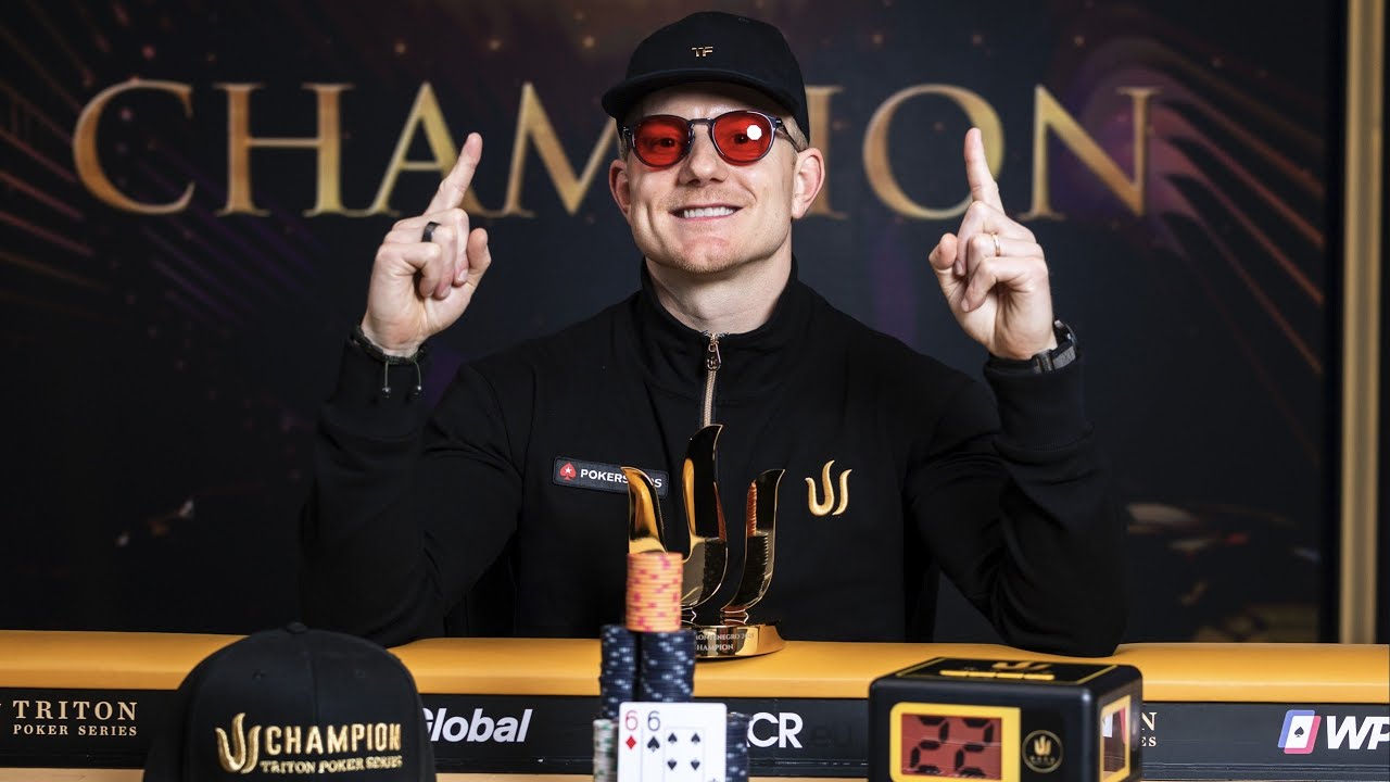 Он выиграл 11 турниров серии Тритон! Вход $150 000. Нарезка интересных покерных раздач.