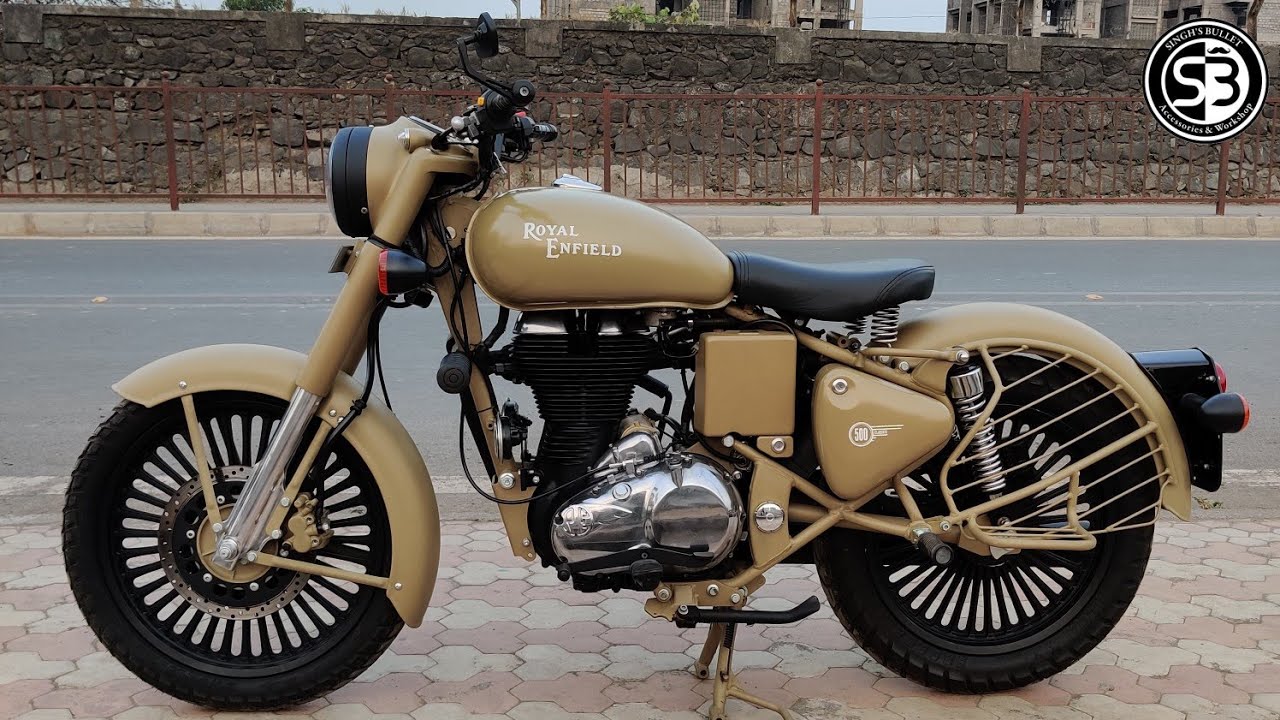 Royal Enfield 2012 | Full Restoration | Classic 500 | Singh's Bullet | Accessories & Workshop #wmk
