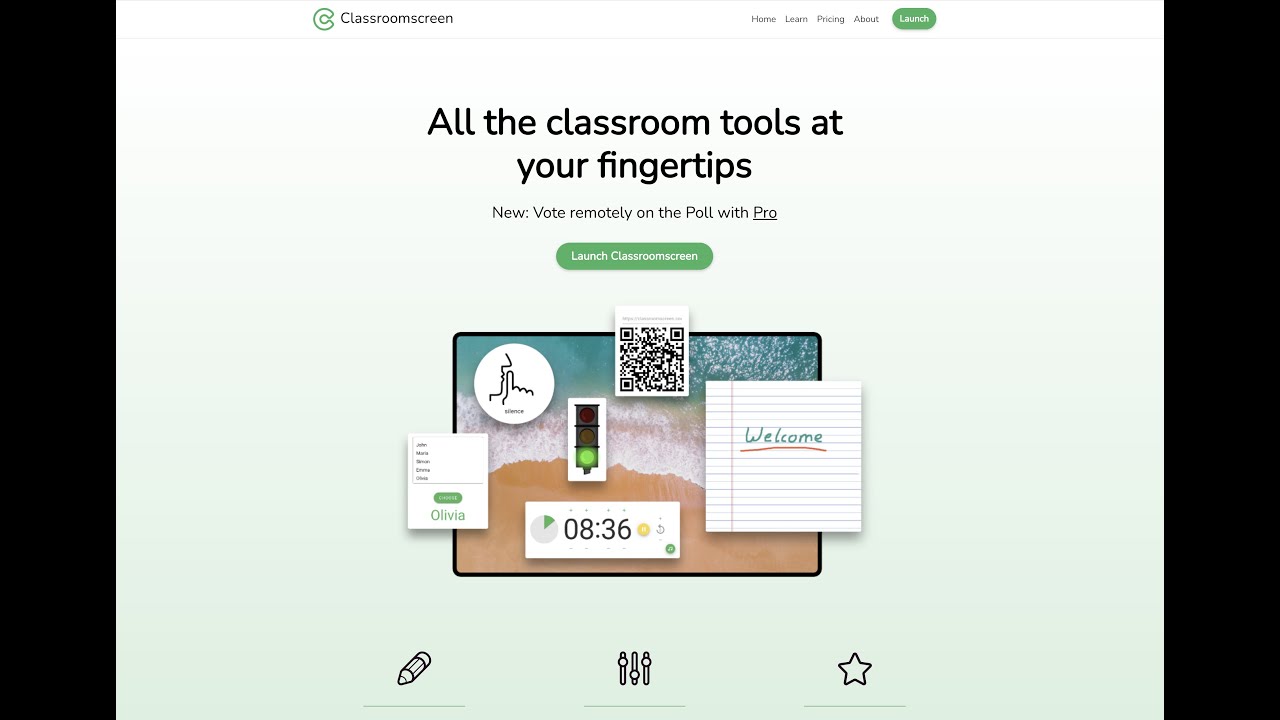 Classroom Screen Tutorial 1