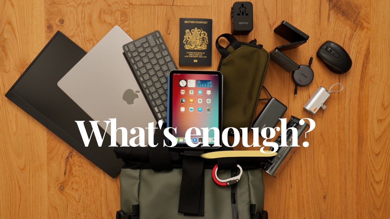 Work & Travel Light - My Tech Bag as a Software Engineer