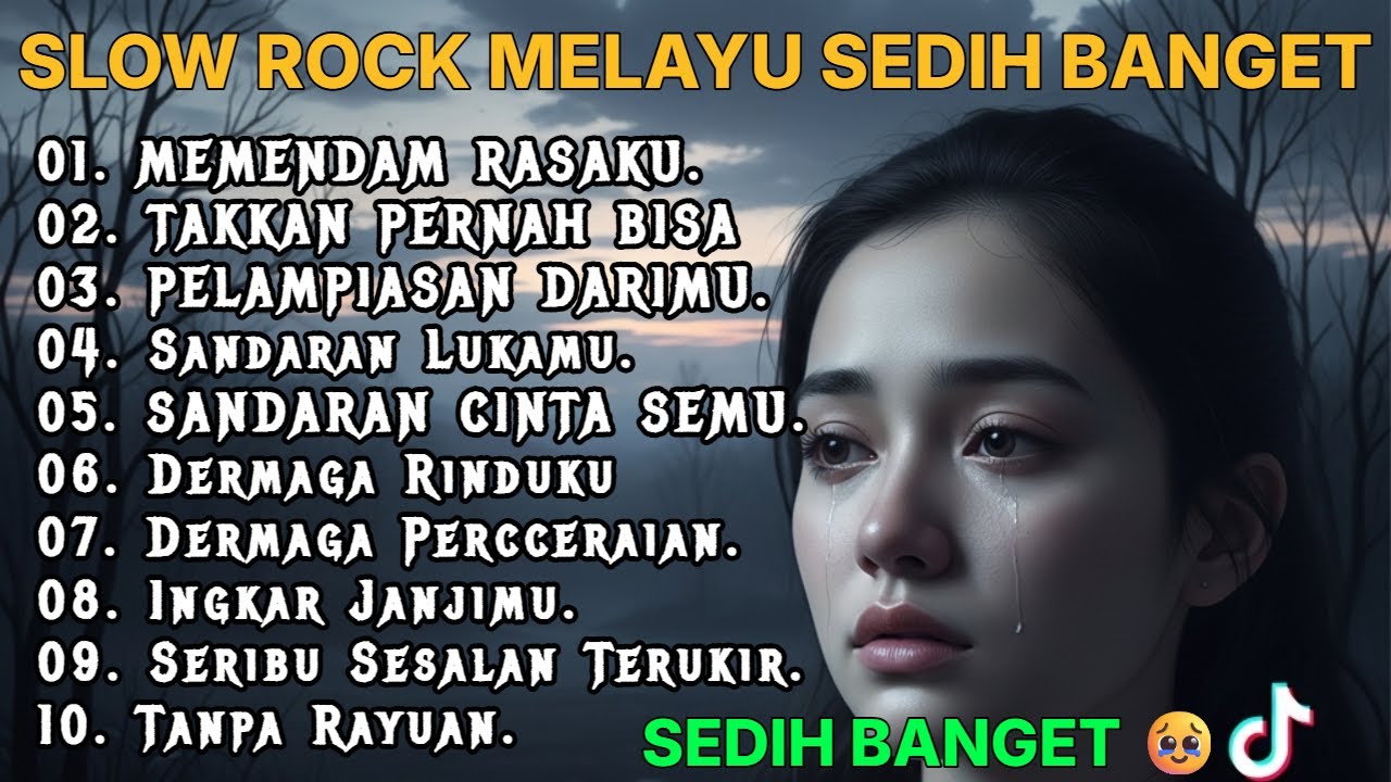 SLOW ROCK MELAYU TERBARU 2026 💔 MEMENDAM RASAKU- Rasa Ini Cocok Untuk Yang Lagi Capek Hidup