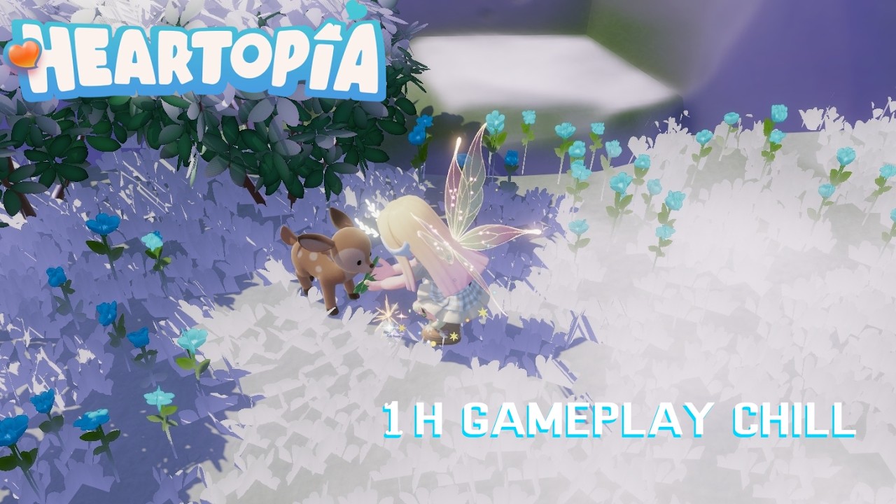Gameplay +1 HORA en Heartopia para tener de fondo (No mic) 🎀