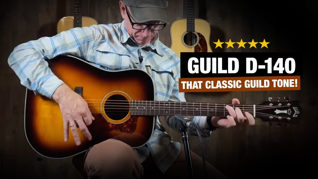 Guild D-140 — классический тон Guild!