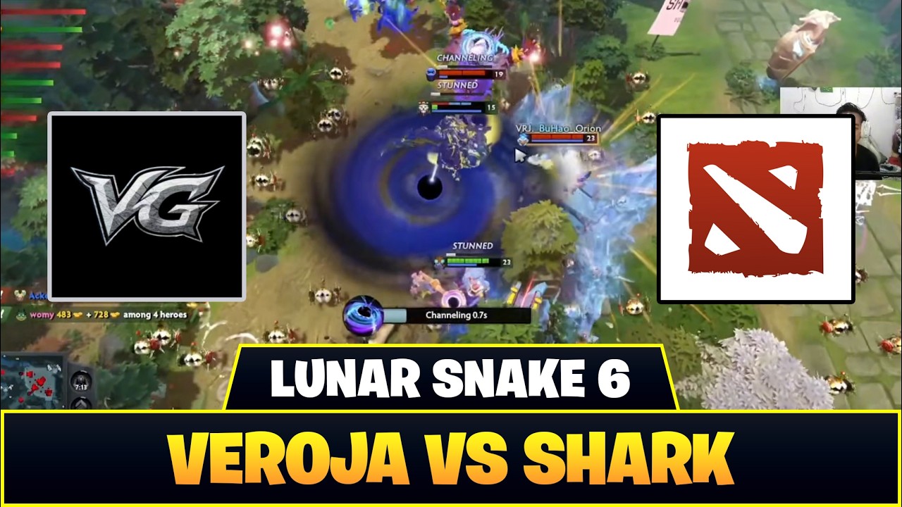 [ID] PEREBUTAN TIKET FINAL! CIJE SUPPORT HA?? VEROJA VS SHARK SQUAD ▌LUNAR SNAKE 6 DOTA 2 HIGHLIGHTS