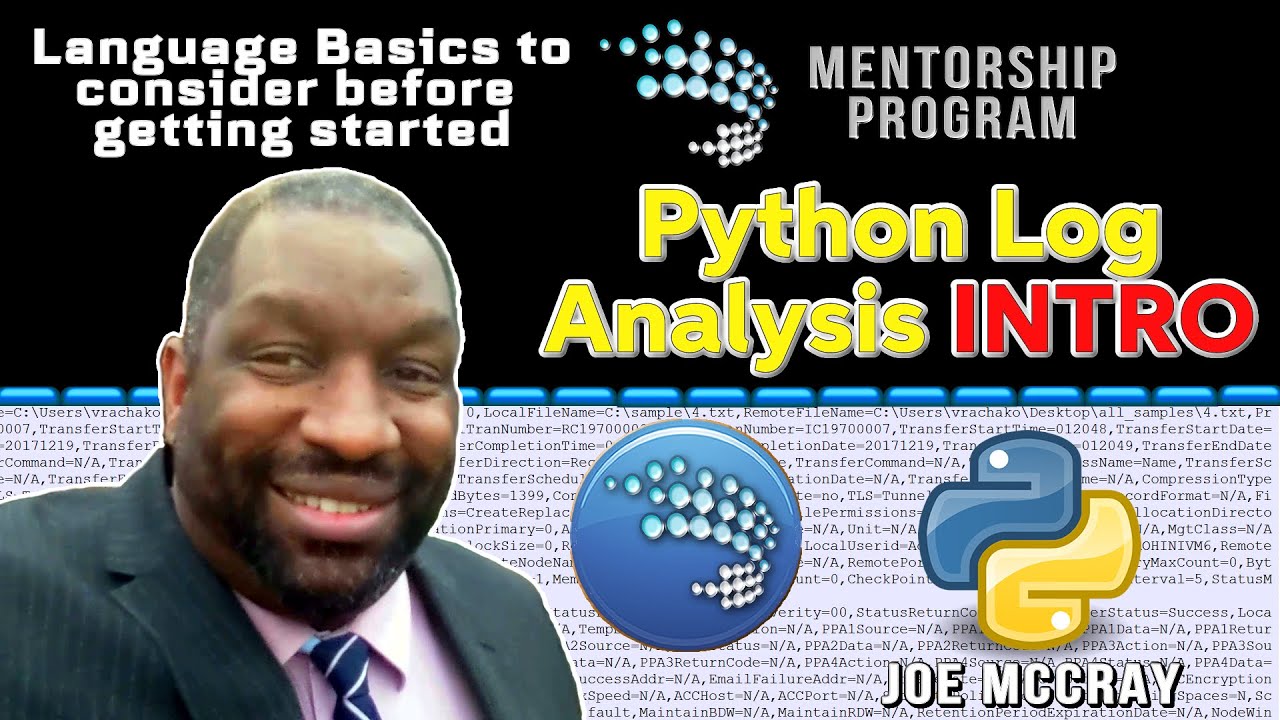 Log Analysis With Python? | Language Basics to consider before getting started | Python 2