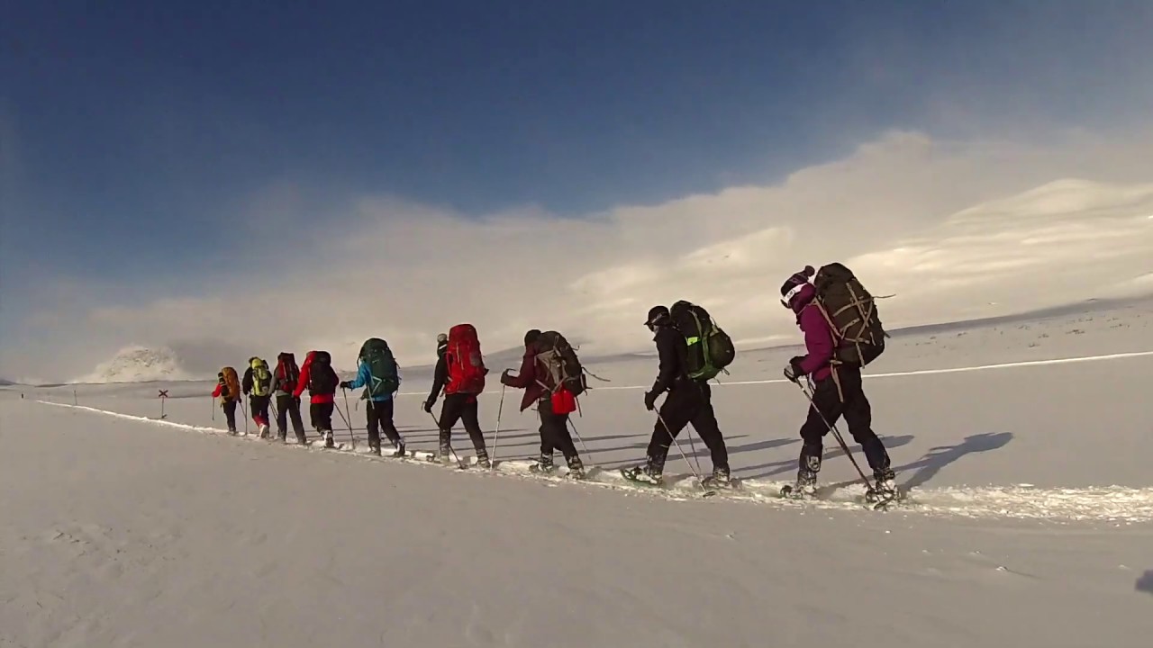 Sweden: Winter trek on the Kings Trail