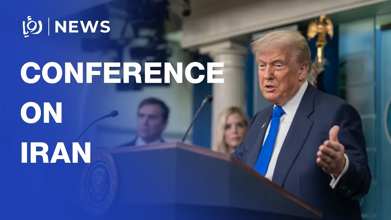 LIVE: US President Trump holds press conference on Iran war