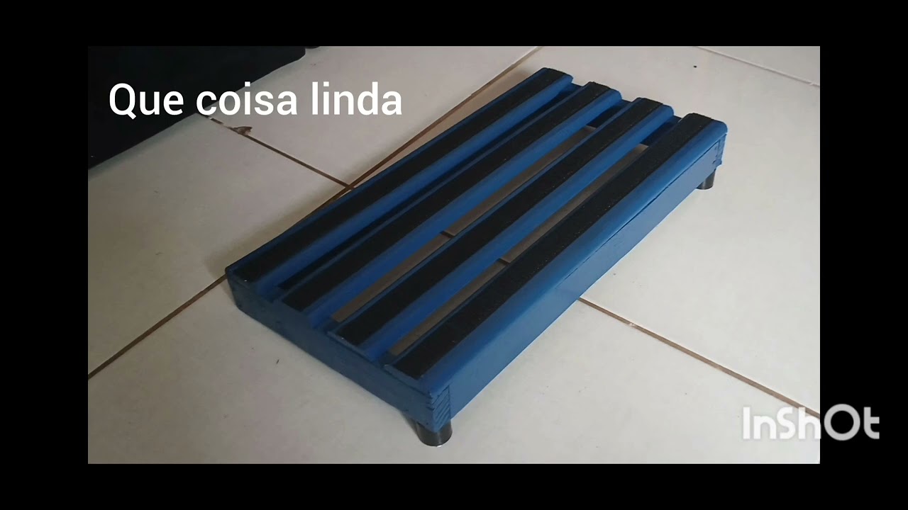 Fiz o meu próprio pedalboard 