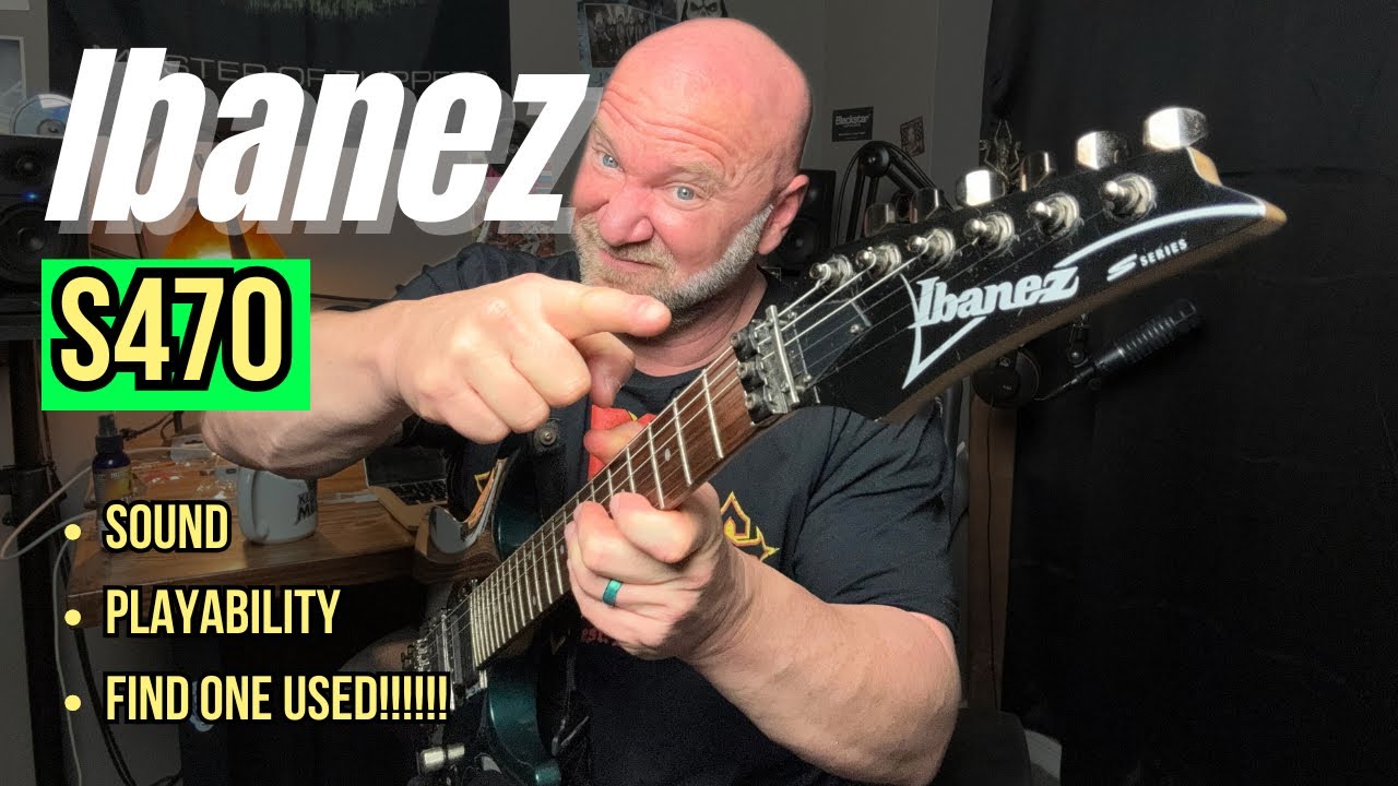 Why the Ibanez S470 Is Still a Killer Rock & Metal Guitar – A Mid-Grade Classic