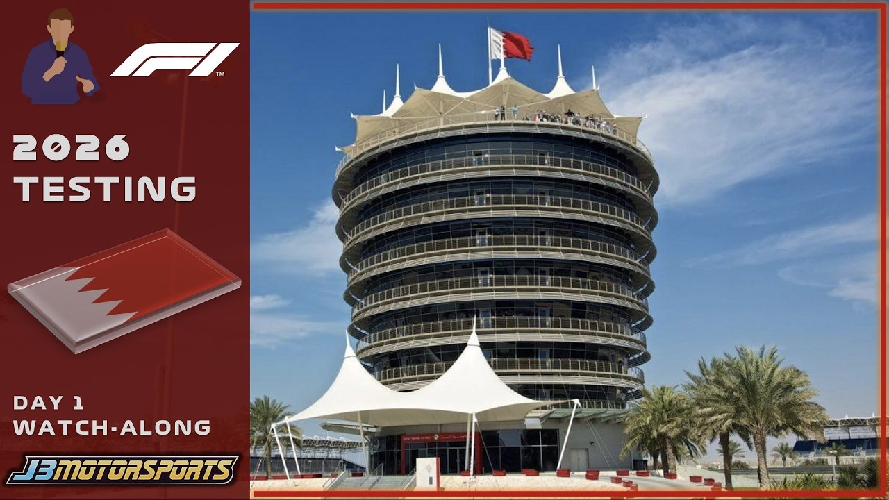 🔴 F1 | 2026 | Pre-Season Testing | #BahrainTest1 | #F1Testing | Day 1 Watch-Along