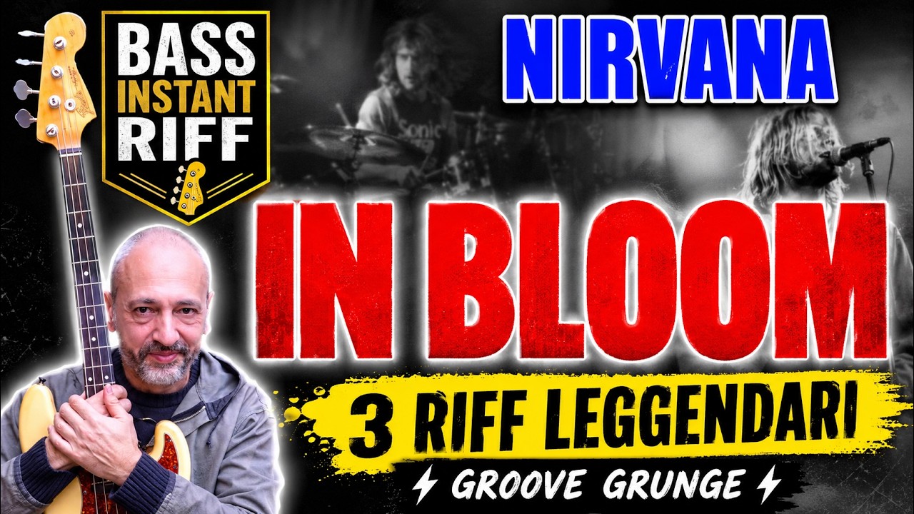 Nirvana – In Bloom: analisi del basso | riff, groove e tecniche di Krist Novoselic