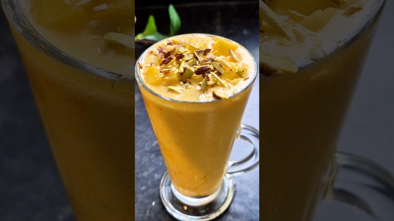 Mango Delight  #recipe #mango #summer #trending #yt #shorts #viral #fyp #healthy #drink #mangoshake