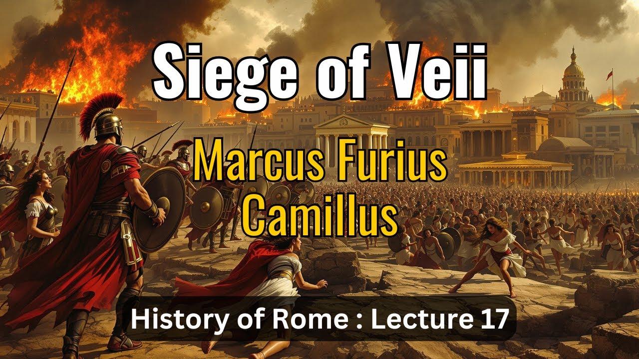 Siege of Veii & Marcus Furius Camillus &ndash; Lecture 17 (History of Rome)