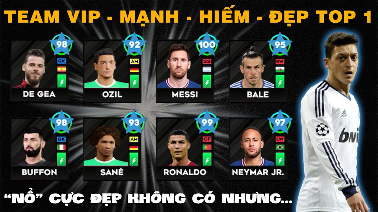DLS 23 | Đội hình VIP toàn diện mạnh TOP 1 DLS không có nhưng...| Team 