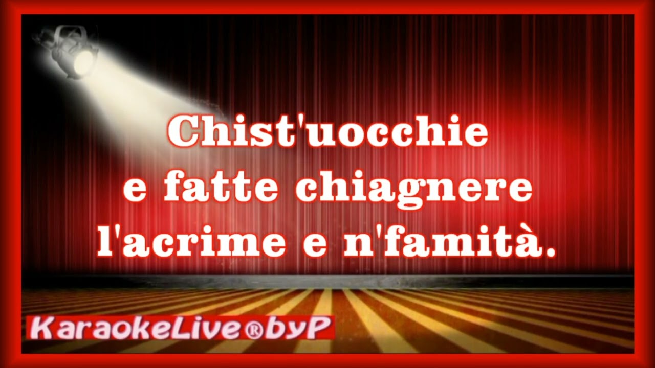 MALAFEMMENA  . 🎤🎶 KARAOKE LIVE ® byP
