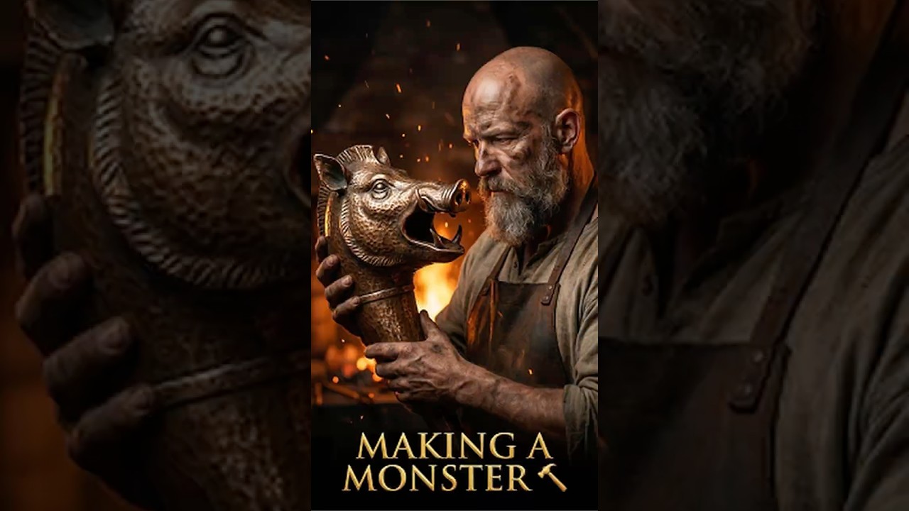 Crafting the Carnyx: Ancient Bronze Smithing 🔨🔥 