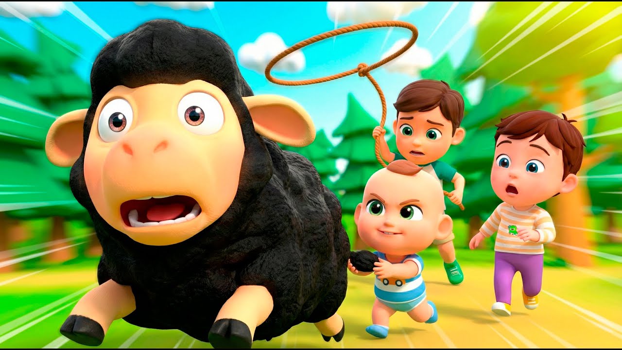 Catching Naughty Sheep Song | Almama Nursery Rhymes & Kids Songs